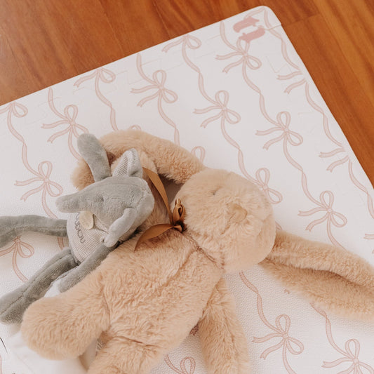 Tapetinho Tiny Bows - Tapete Infantil de EVA Premium