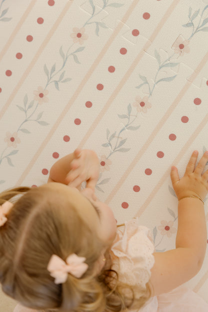 Tapetinho Collab Mariana Jabur - Blossom Stripe