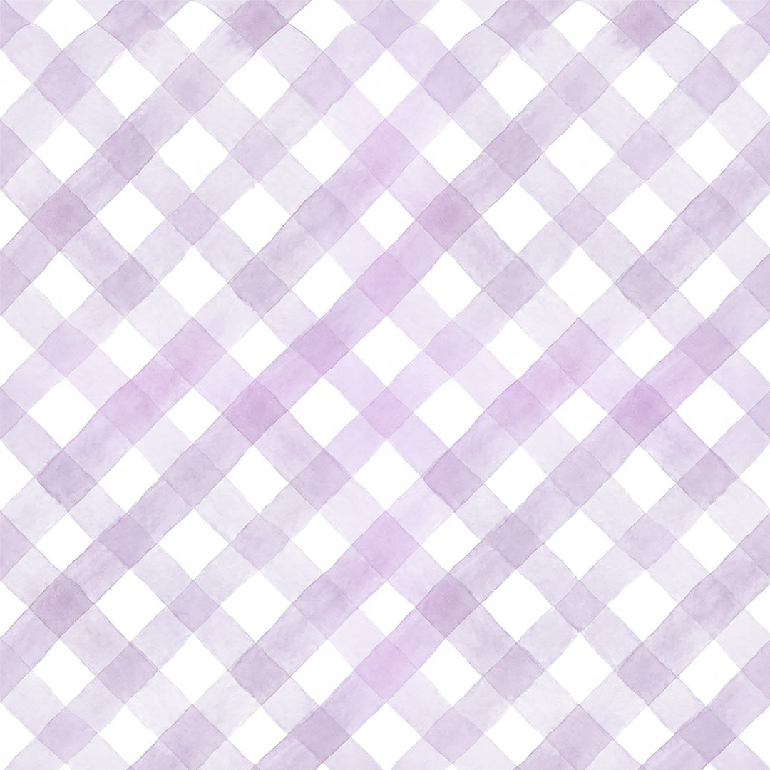 	Tapetinho de EVA Diagonal Vichy Lilás Tini Tiny — tapete infantil premium feito no Brasil