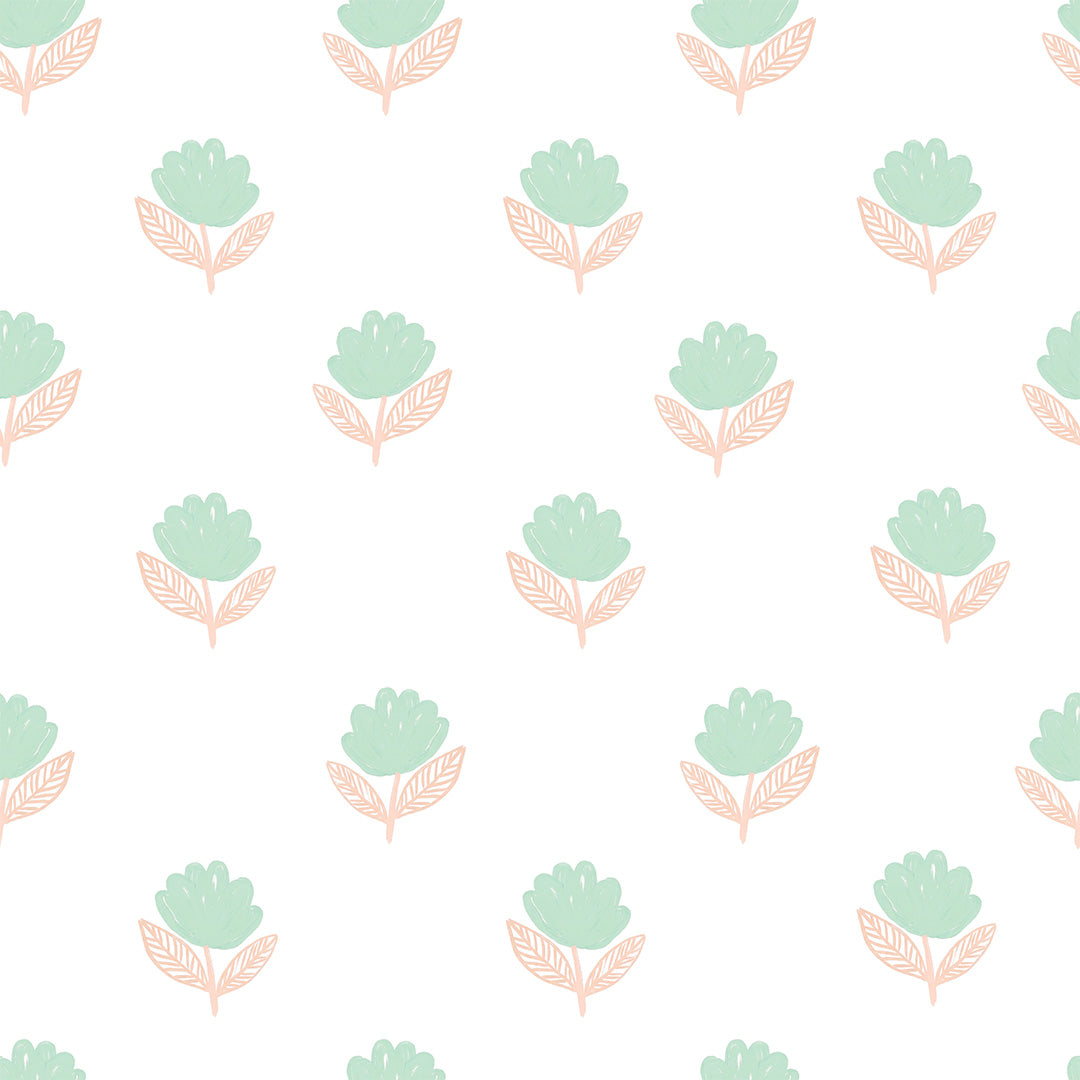 Tapetinho de EVA Flora Verde Tini Tiny — tapete infantil premium feito no Brasil