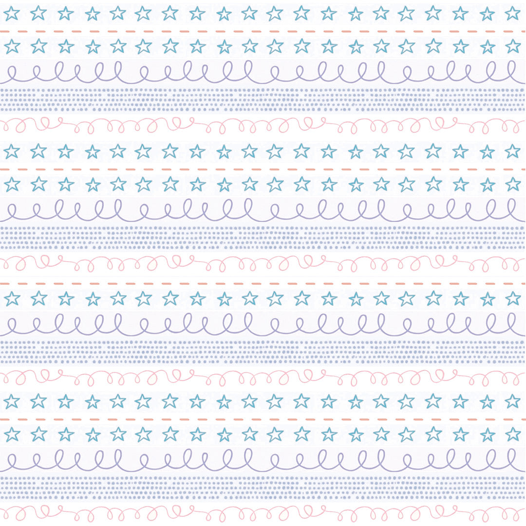 Tapetinho de EVA Doodles Azul Tini Tiny — tapete infantil premium feito no Brasil