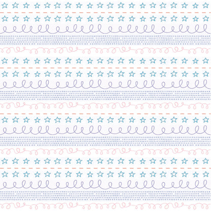 Tapetinho de EVA Doodles Azul Tini Tiny — tapete infantil premium feito no Brasil