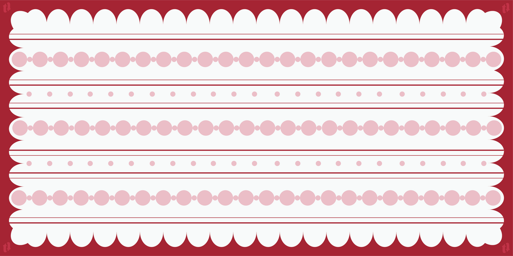 Tapetinho de EVA Pink Bubbles Stripes Tini Tiny — tapete infantil premium feito no Brasil