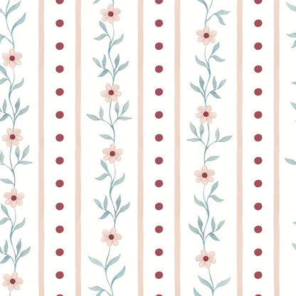 Tapetinho Collab Mariana Jabur - Blossom Stripe