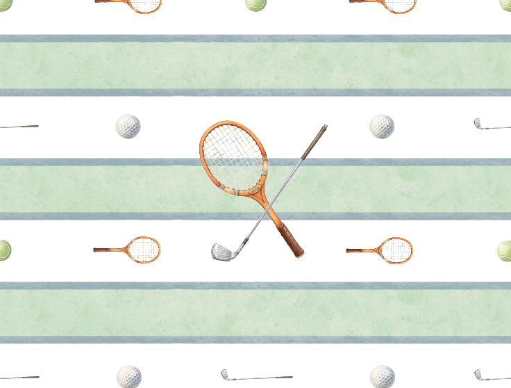 Tapetinho de EVA Tennis & Golf Tini Tiny — tapete infantil premium feito no Brasil