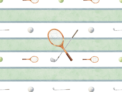 Tapetinho de EVA Tennis & Golf Tini Tiny — tapete infantil premium feito no Brasil