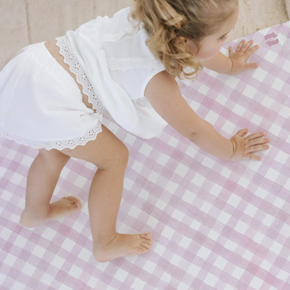 Tapetinho Diagonal Vichy - Tapete Infantil de EVA Premium