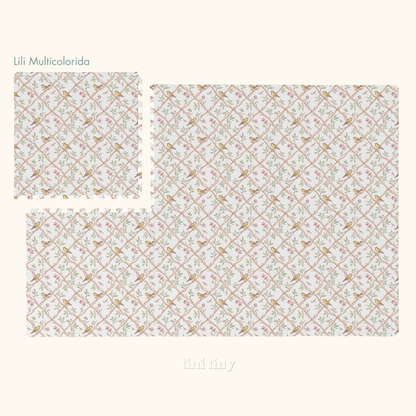 Tapetinho modular Tini Tiny — disponível em 5 tamanhos, montagem flexível