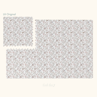 Tapetinho modular Tini Tiny — disponível em 5 tamanhos, montagem flexível