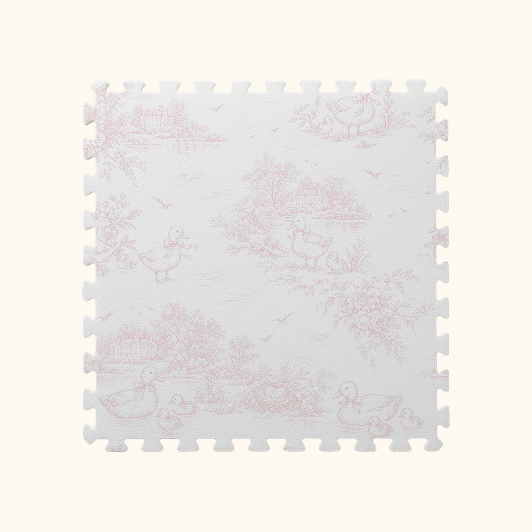 Tapetinho de EVA Julia Rosa Tini Tiny — tapete infantil premium feito no Brasil
