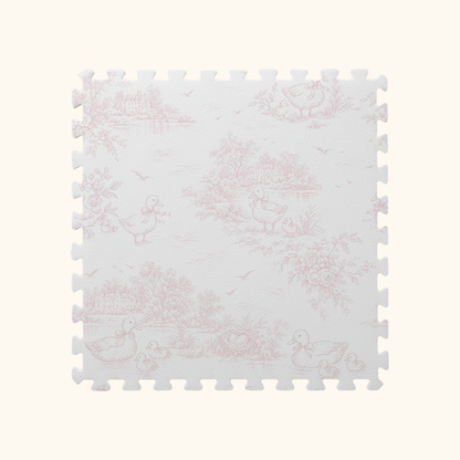 Tapetinho de EVA Julia Rosa Tini Tiny — tapete infantil premium feito no Brasil