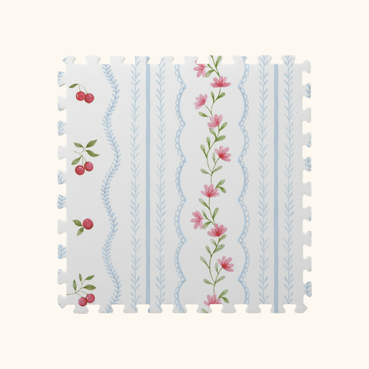 Tapetinho de EVA Cherry Dreams Tini Tiny — tapete infantil premium feito no Brasil