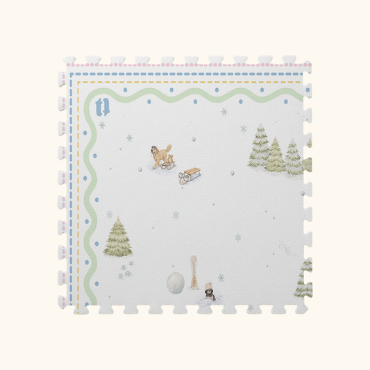 Tapetinho de EVA Snow Animal Tini Tiny — tapete infantil premium feito no Brasil