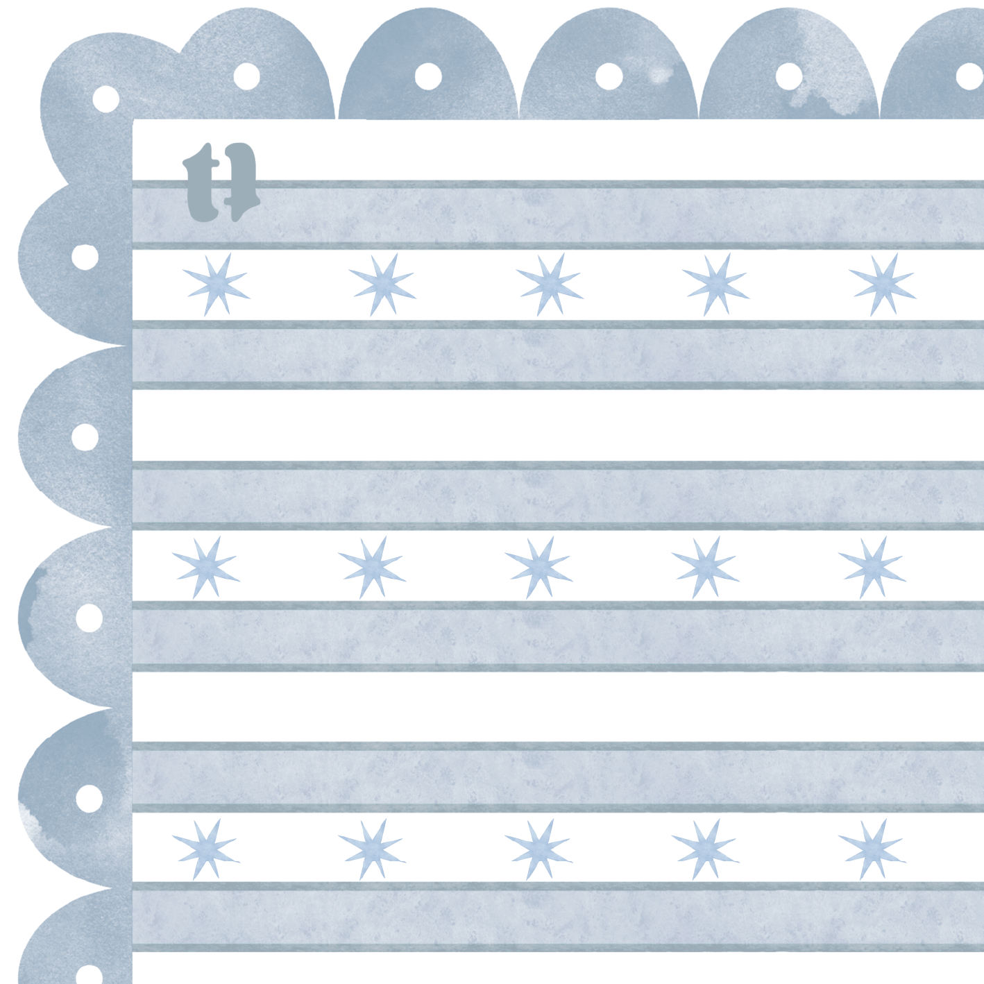 Tapetinho de EVA Tiny Constellation Azul Tini Tiny — tapete infantil premium feito no Brasil