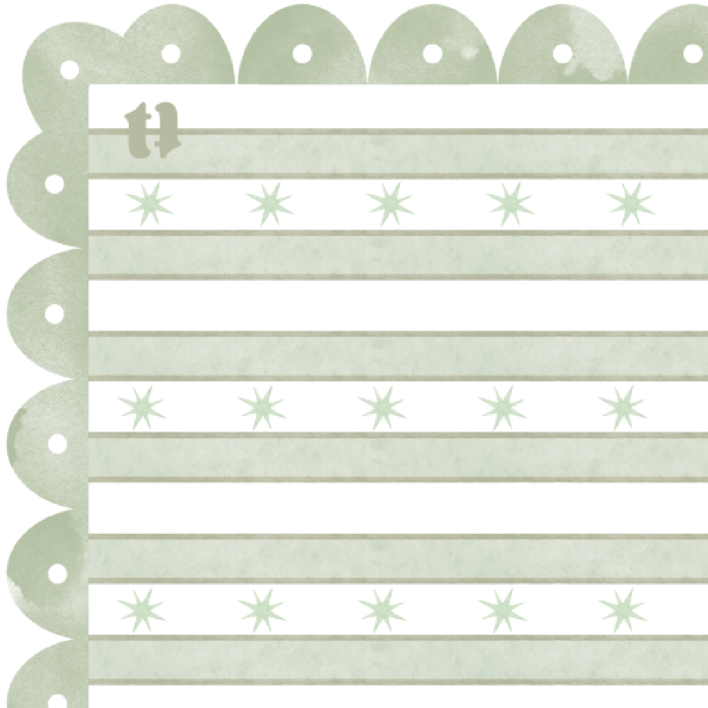 Tapetinho de EVA Tiny Constellation Verde Tini Tiny — tapete infantil premium feito no Brasil