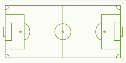 Tapetinho Estampa Tini Tiny - Campo de Futebol