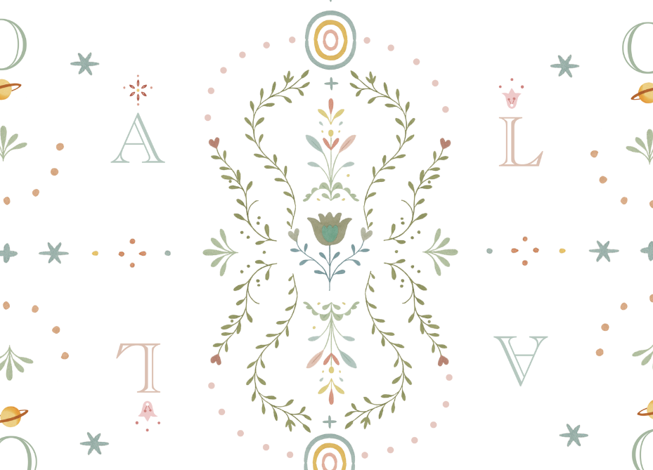 Tapetinho Estampa Tini Tiny - Família Pierrot