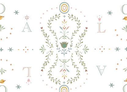 Tapetinho Estampa Tini Tiny - Família Pierrot