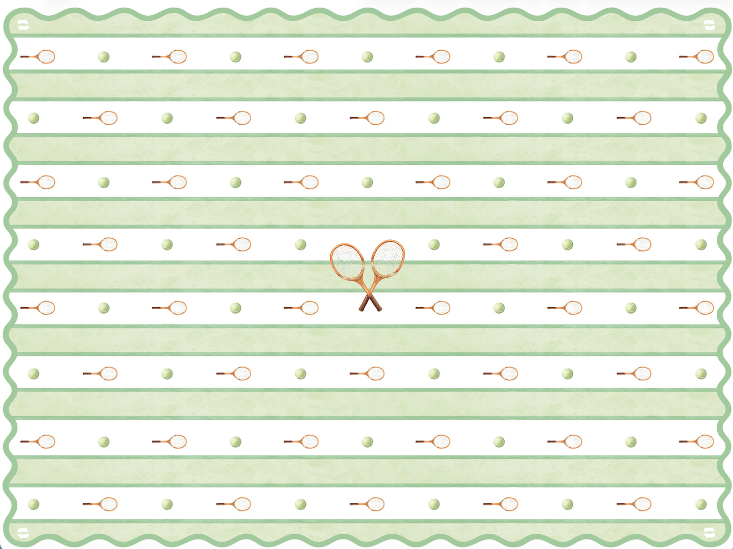 Tapetinho Estampa Tini Tiny - Tennis Vintage