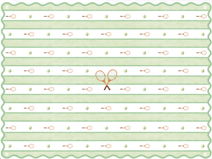 Tapetinho Estampa Tini Tiny - Tennis Vintage