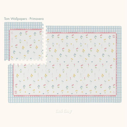 Tapetinho modular Tini Tiny — disponível em 5 tamanhos, montagem flexível