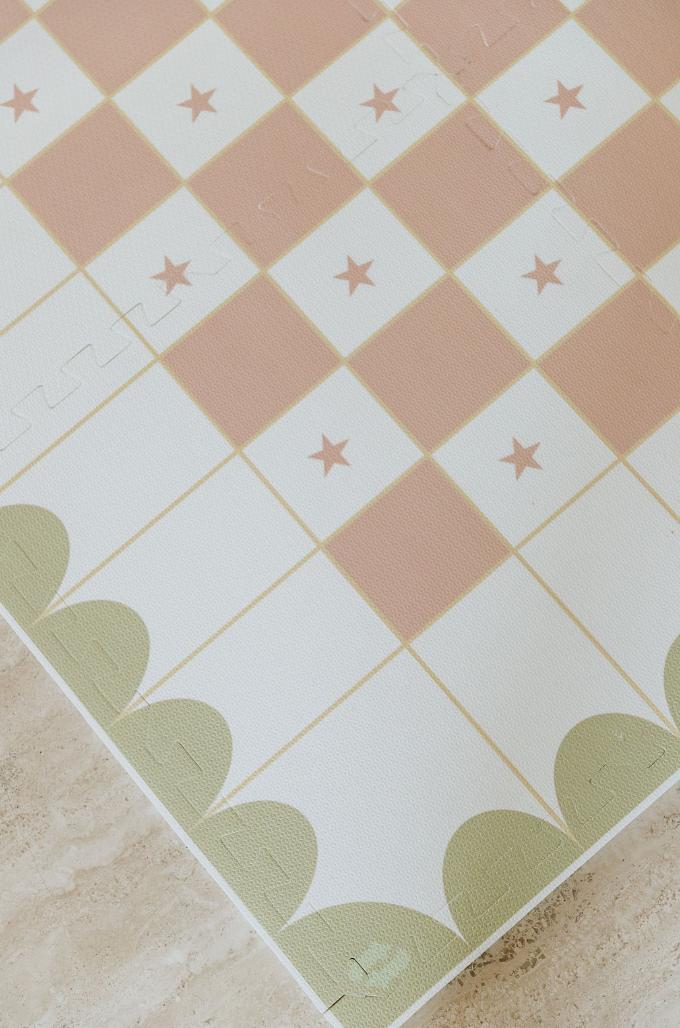 Tapetinho Collab Coolect - Xadrez Estrelado