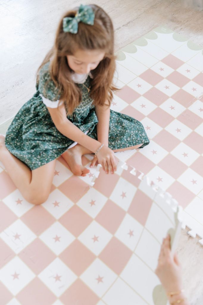 Tapetinho Collab Coolect - Xadrez Estrelado