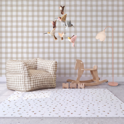 Tapete infantil Pietra Tini Tiny no quarto de bebê — tapetinho de EVA premium