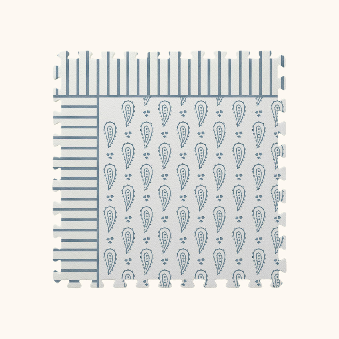 Tapetinho de EVA Cashmere Azul Tini Tiny — tapete infantil premium feito no Brasil