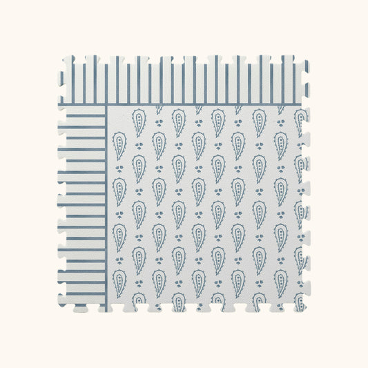 Tapetinho de EVA Cashmere Azul Tini Tiny — tapete infantil premium feito no Brasil