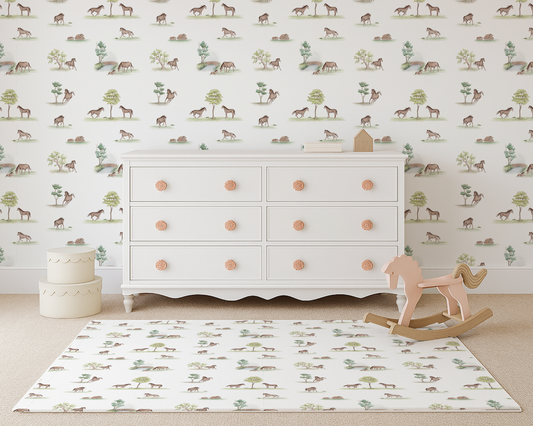 Tapetinho Collab Mariana Jabur - Cavalos