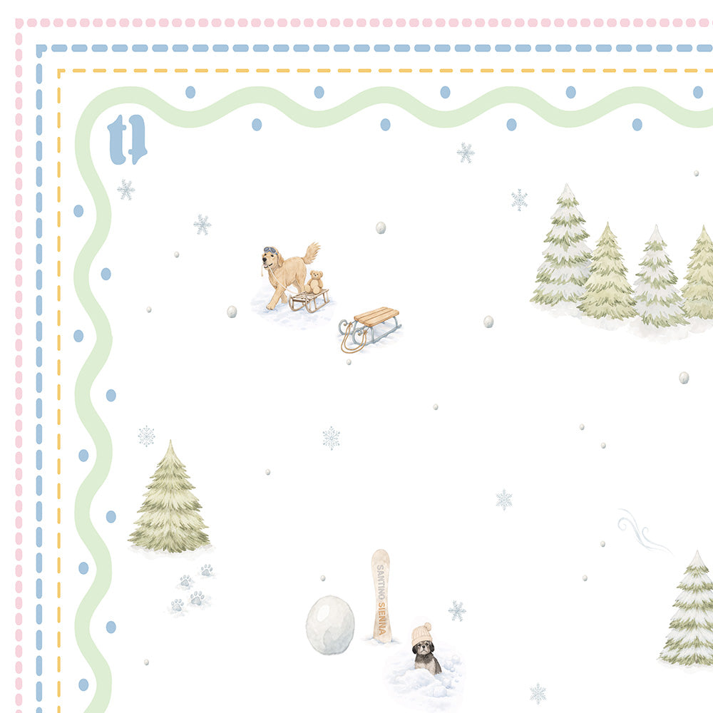Tapetinho de EVA Snow Animal Tini Tiny — tapete infantil premium feito no Brasil