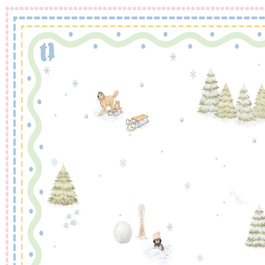 Tapetinho de EVA Snow Animal Tini Tiny — tapete infantil premium feito no Brasil