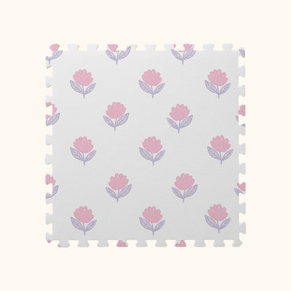 Tapetinho de EVA Flora Rosa Tini Tiny — tapete infantil premium feito no Brasil