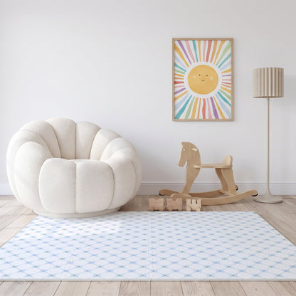 Tapetinho Flower Power - Tapete Infantil de EVA Premium