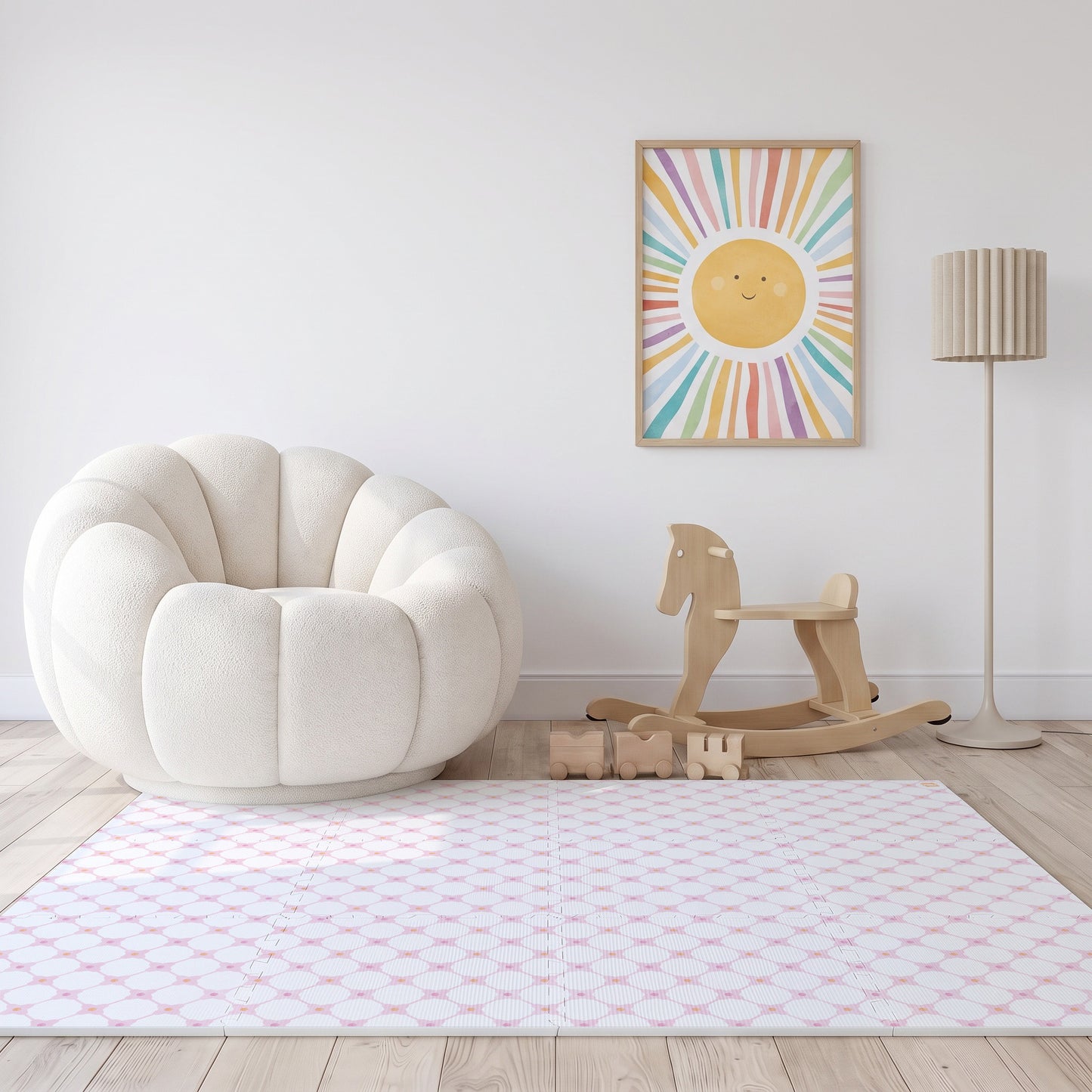 Tapetinho Flower Power - Tapete Infantil de EVA Premium
