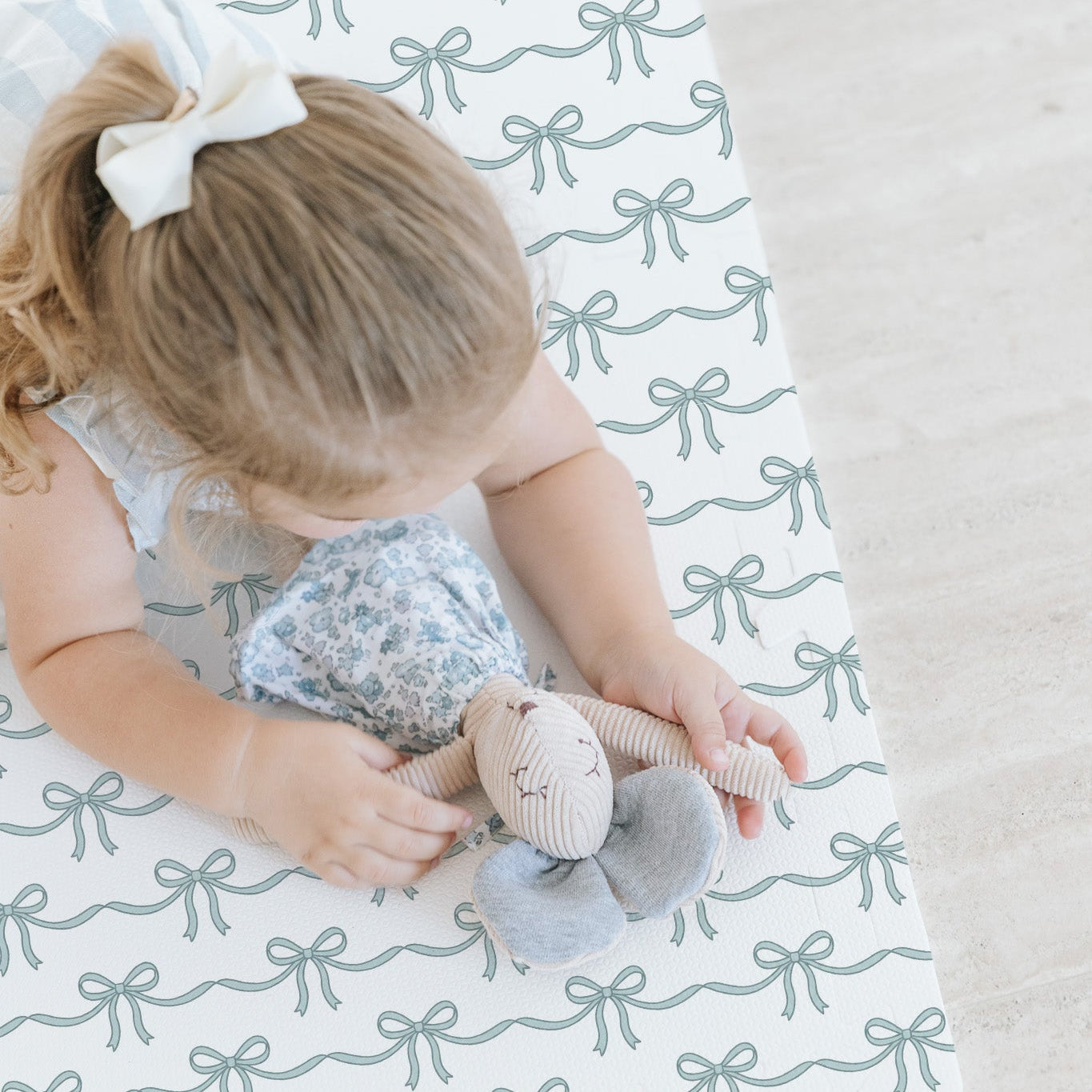 Tapetinho Tiny Bows - Tapete Infantil de EVA Premium