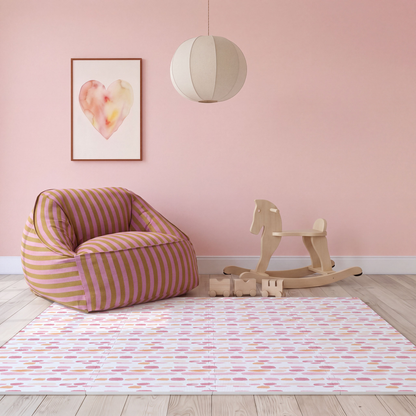 Tapete infantil Tapetinhos Tini Tiny no quarto de bebê — tapetinho de EVA premium