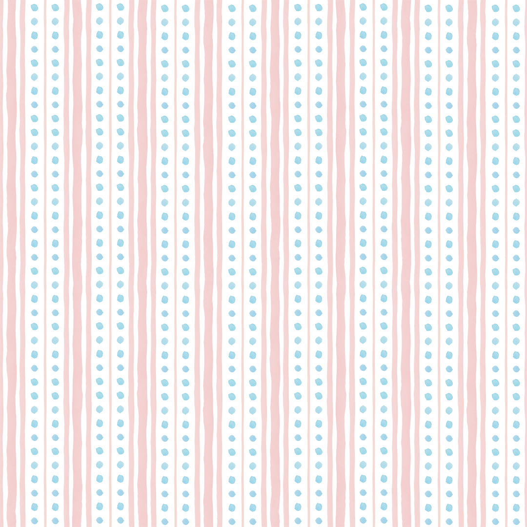 Tapetinhos Collab Mariana Jabur - Listrado Bolinhas