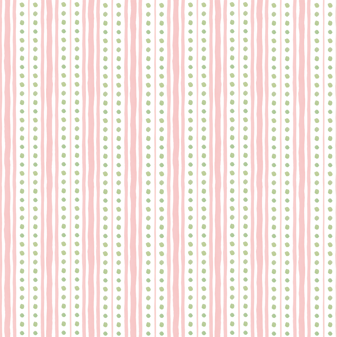 Tapetinhos Collab Mariana Jabur - Listrado Bolinhas