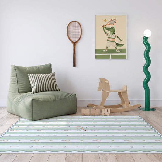 Tapetinho Tennis & Golf - Tapete Infantil de EVA Premium