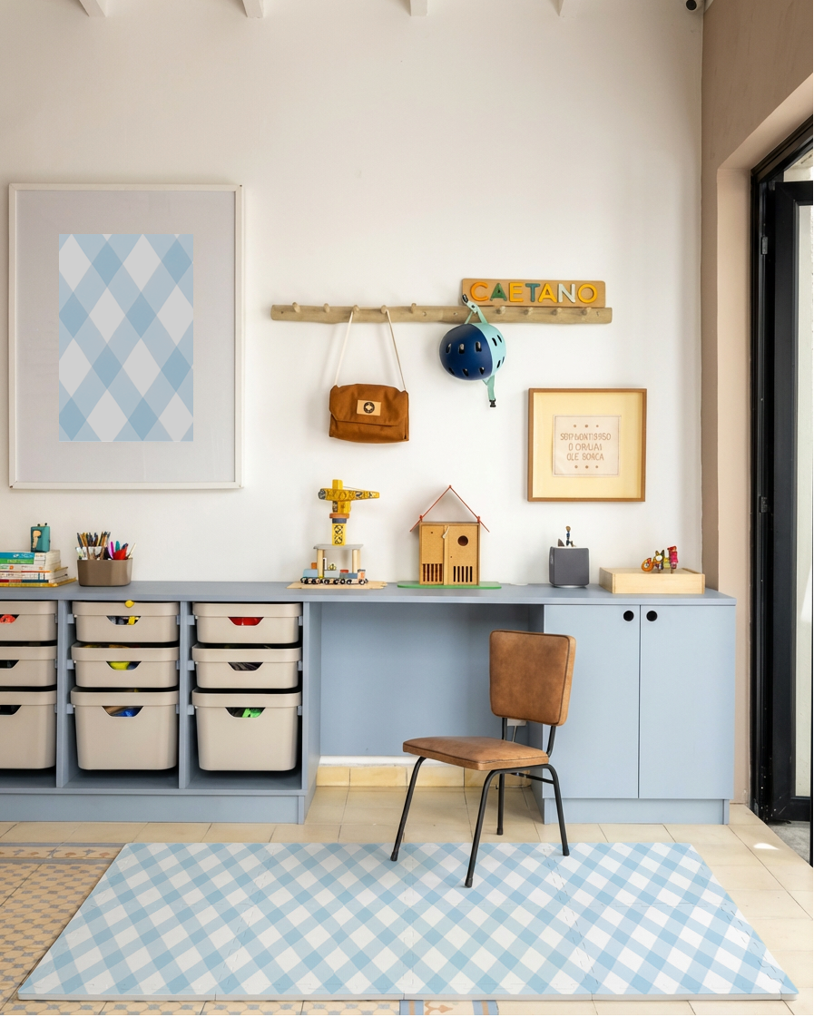 Tapetinho Collab Mariana Jabur - Diagonal Chess