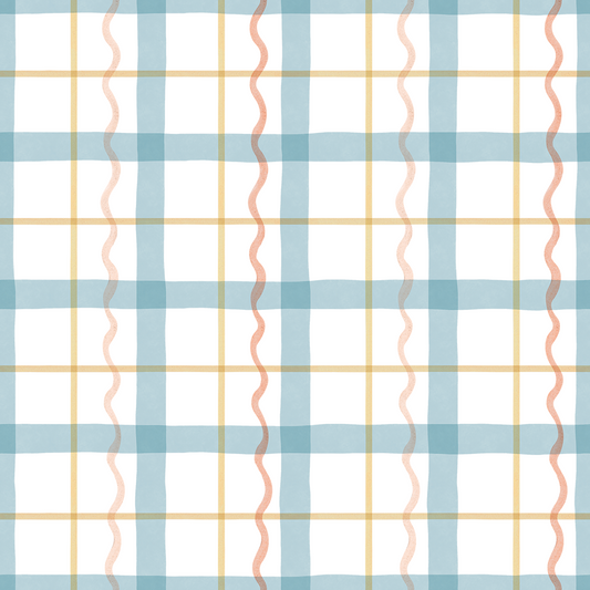 Tapetinho Collab Mariana Jabur - Xadrez Wave